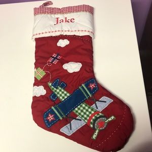 Pottery Barn Christmas Stocking “Jake”